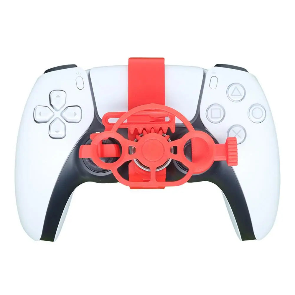 3D Printed Mini Racing Wheel for PS5 Controller – Enhanced Gaming Experience
