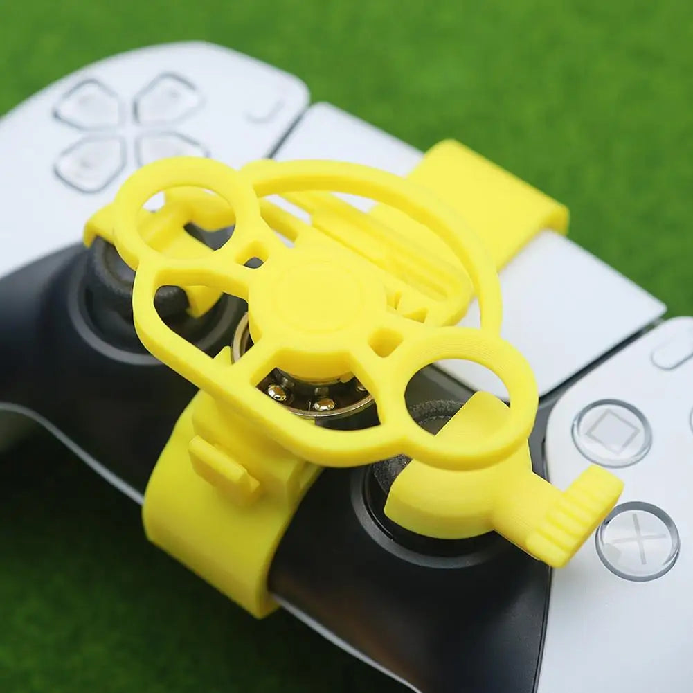 3D Printed Mini Racing Wheel for PS5 Controller – Enhanced Gaming Experience