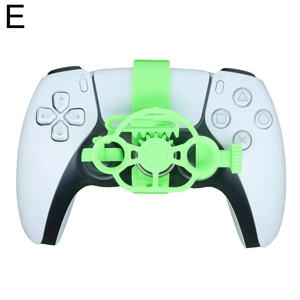 3D Printed Mini Racing Wheel for PS5 Controller – Enhanced Gaming Experience