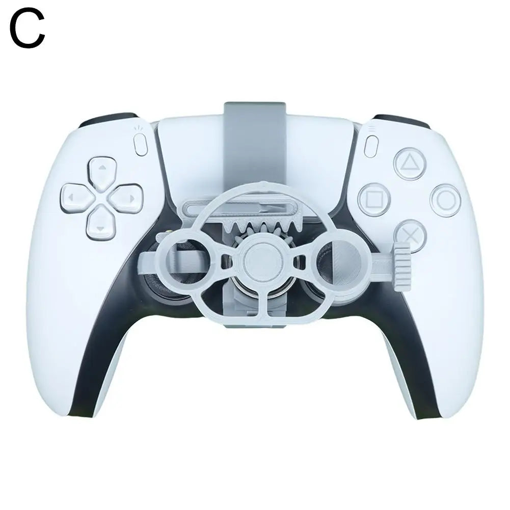 3D Printed Mini Racing Wheel for PS5 Controller – Enhanced Gaming Experience