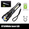 XHP50 Waterproof LED Flashlight – USB Rechargeable, 7 Modes, Zoom & Side Light