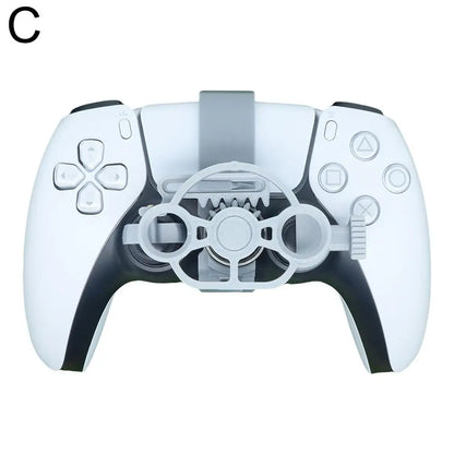 3D Printed Mini Racing Wheel for PS5 Controller – Enhanced Gaming Experience